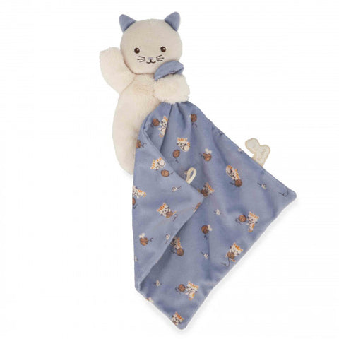 Kaloo Lilac Cat Doudou Blanket - 7-Inch Micro-Velvet Softness