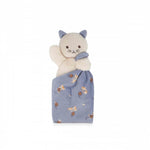 Kaloo Lilac Cat Doudou Blanket - 7-Inch Micro-Velvet Softness