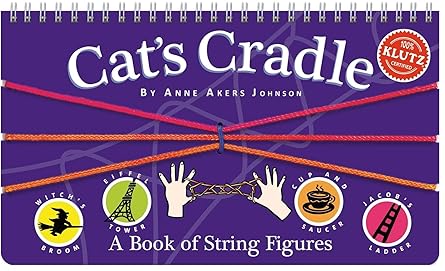 Klutz Cat's Cradle Book – Classic String Games & Fun Handcraft Activities