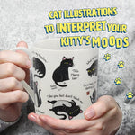 Cattitude Mug - Decode Your Cat's Mood over Morning Coffee