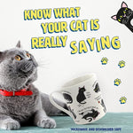 Cattitude Mug - Decode Your Cat's Mood over Morning Coffee