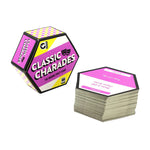 Classic Charades - Travel-Size Miming Party Game with 78 Cards