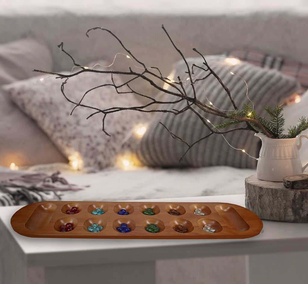 Coffee Table African Stone Game
