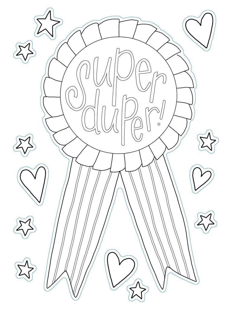 Color Your Own Stickers