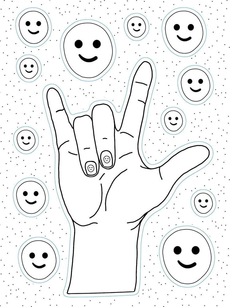 Color Your Own Stickers