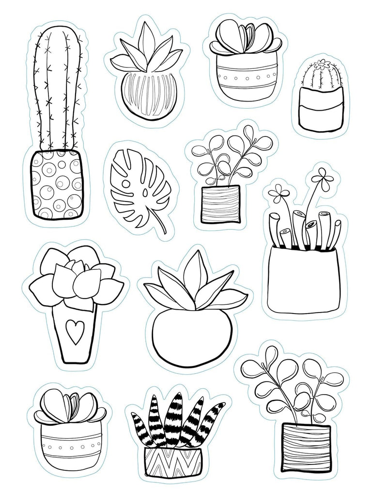 Color Your Own Stickers