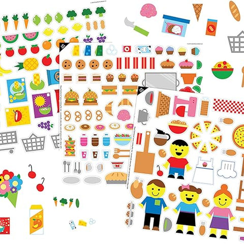 Colorforms Picture Play Set for 3+Years - Market