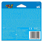 Color'Peps Jumbo Sidewalk Chalk x6 - Big Outdoor Art Fun