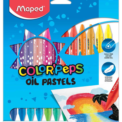 Color'Peps Oil Pastels x24 - Vibrant Colors That Leap Off Page