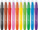 Color'Peps Gel Crayons x10 - Retractable Watercolor Creativity