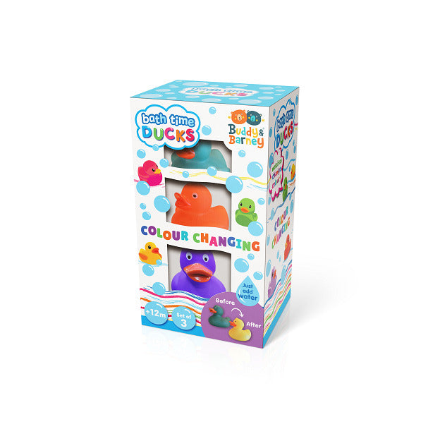 Colour Changing Ducks - Magical Water Reveal by Buddy & Barney