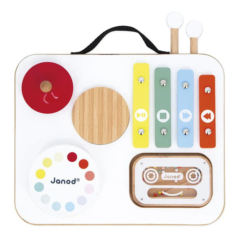 Janod Confetti Baby Music Station - First Musical Playground