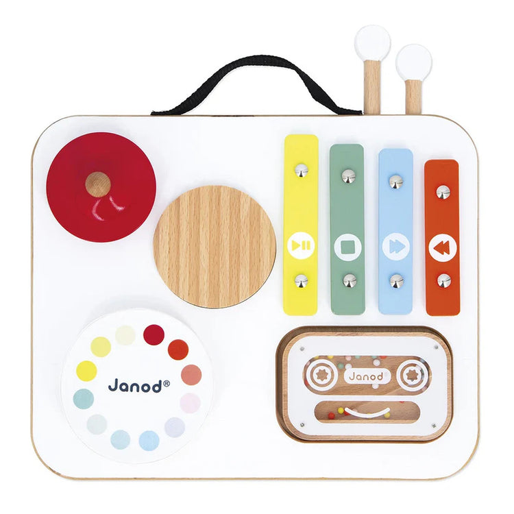 Janod Confetti Baby Music Station - First Musical Playground