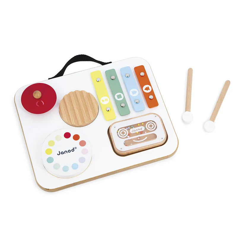 Janod Confetti Baby Music Station - First Musical Playground