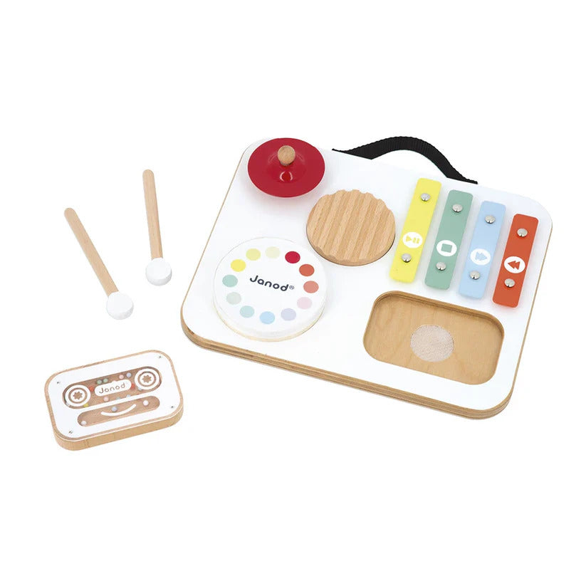 Janod Confetti Baby Music Station - First Musical Playground