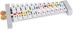 Janod Confetti Metal Xylophone - 12 Notes & 2 Wooden Sticks