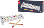 Janod Confetti Metal Xylophone - 12 Notes & 2 Wooden Sticks