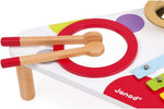 Janod Confetti Music Table - 3 Instruments for First Songs