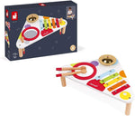 Janod Confetti Music Table - 3 Instruments for First Songs