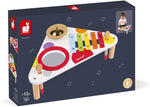 Janod Confetti Music Table - 3 Instruments for First Songs
