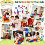 Coodoo Magnetic Building Tiles Set (60 pcs)