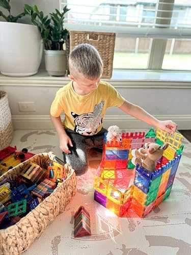Coodoo Magnetic Building Tiles Set (60 pcs)