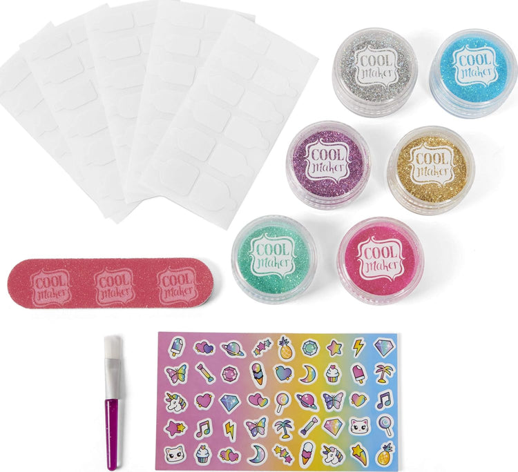 Cool Maker, Get Glitzy Glitter Nail Kit
