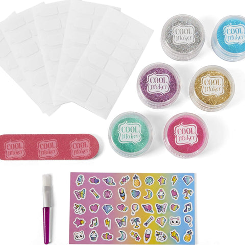 Cool Maker, Get Glitzy Glitter Nail Kit