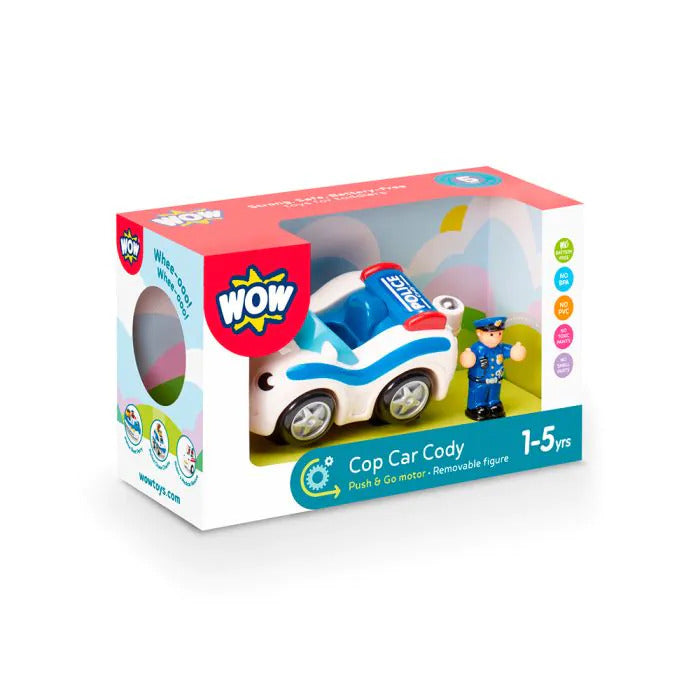 Cop Car Cody - Push & Go Police Chase