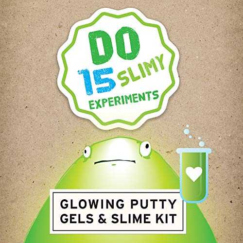 Glowing Putty Gels and Slime Kit - Stretchy STEM Fun