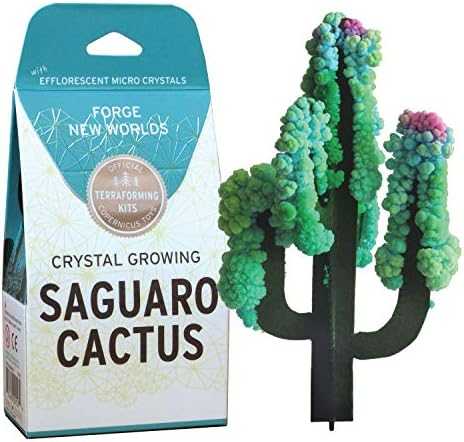 Crystal Growing Saguaro Cactus - Grows in Just Hours