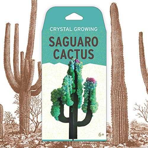 Crystal Growing Saguaro Cactus - Grows in Just Hours
