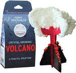 Crystal Growing Volcano - Grow a Fractal Eruption