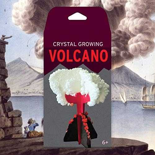 Crystal Growing Volcano - Grow a Fractal Eruption