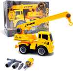 Construct A Truck Crane - Take-Apart Build & Drive Toy