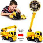 Construct A Truck Crane - Take-Apart Build & Drive Toy