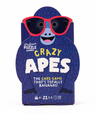 Crazy Apes - Crazy Eights Twist with Wild Ape Party Cards