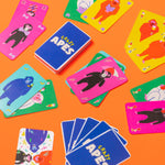 Crazy Apes - Crazy Eights Twist with Wild Ape Party Cards