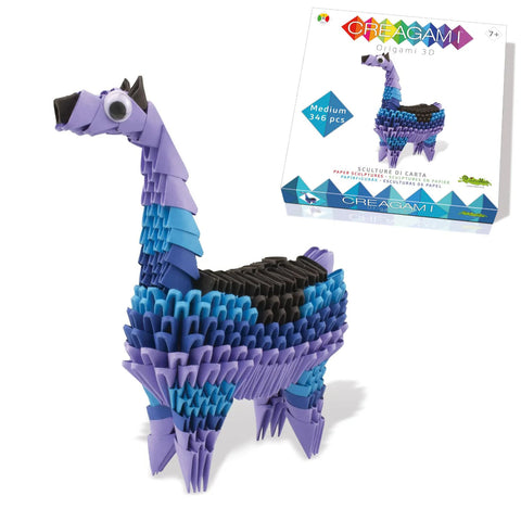 Creagami - Llama - 480-Piece 3D Origami Set