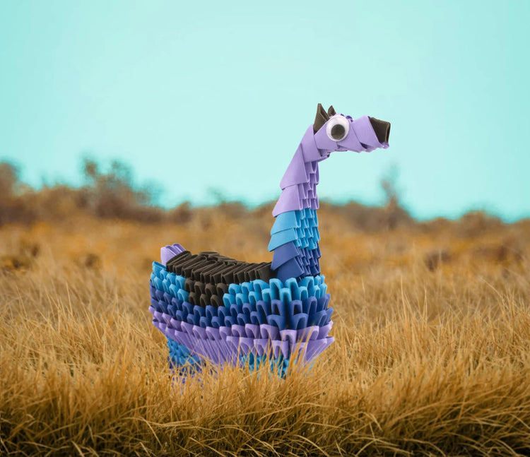 Creagami - Llama - 480-Piece 3D Origami Set