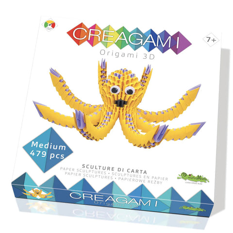 Creagami - Octopus - 479-Piece 3D Origami Set