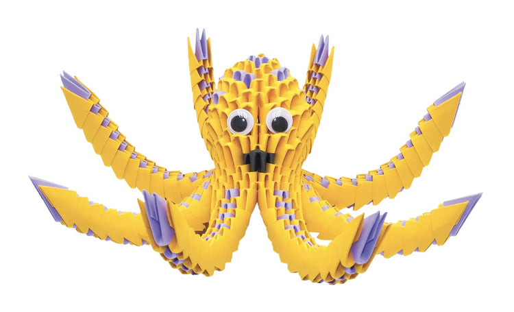 Creagami - Octopus - 479-Piece 3D Origami Set