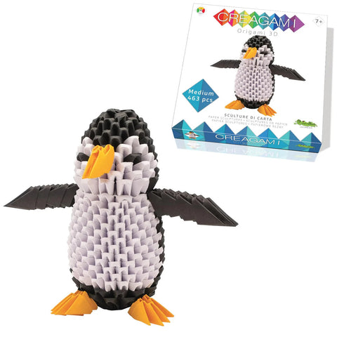 Creagami - Penguin - 463-Piece 3D Origami Set