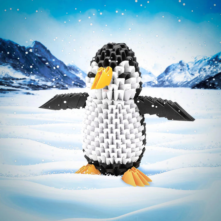 Creagami - Penguin - 463-Piece 3D Origami Set