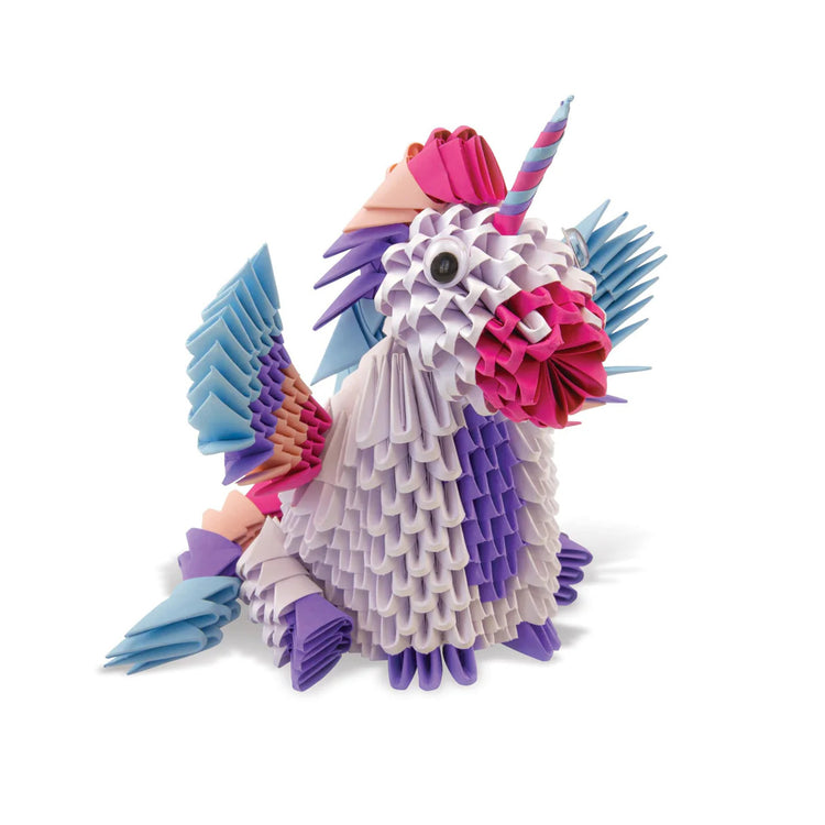 Creagami - Unicorn - 576-Piece 3D Origami Set