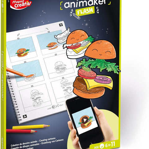 Maped Creativ Animaker Flash Kit - 12 Comic Strips to GIFs