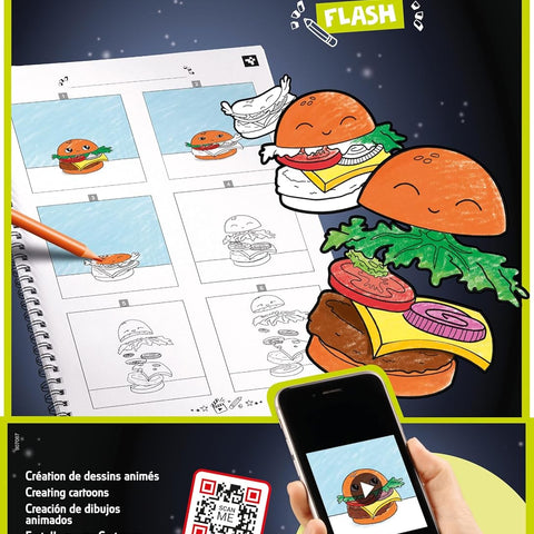 Maped Creativ Animaker Flash Kit - 12 Comic Strips to GIFs