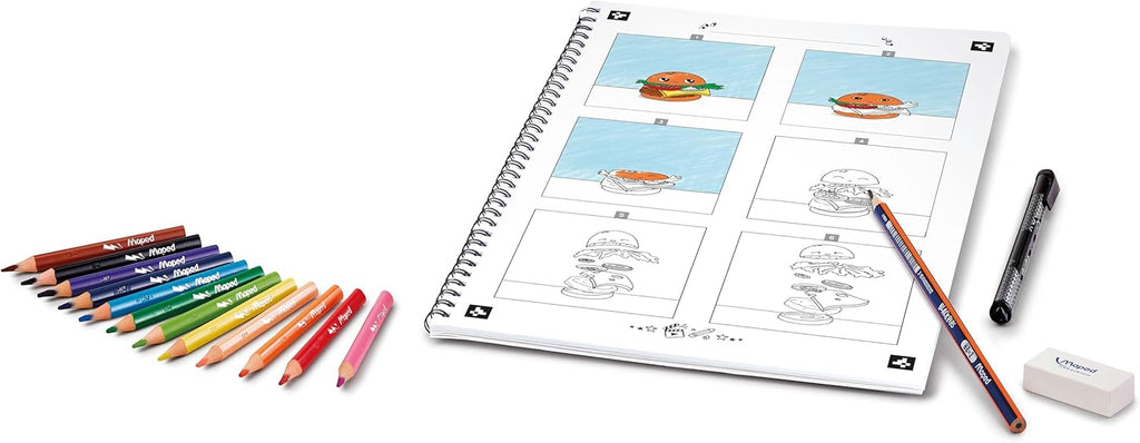 Maped Creativ Animaker Flash Kit - 12 Comic Strips to GIFs