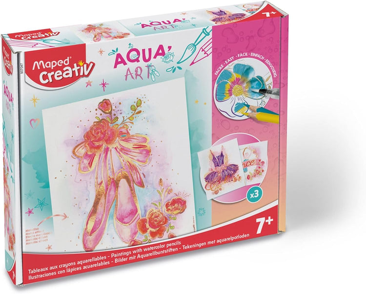 Maped Creativ Aqua'Art Dance Kit - 14-Piece Foil Art Set
