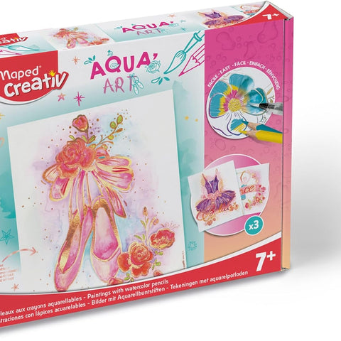 Maped Creativ Aqua'Art Dance Kit - 14-Piece Foil Art Set
